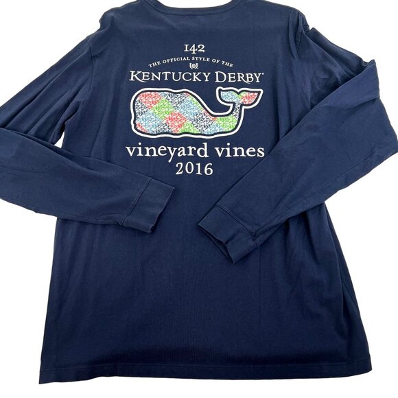 Vineyard Vines Kentucky Derby 2016 Long Sleeve Tee - Picture 1 of 9